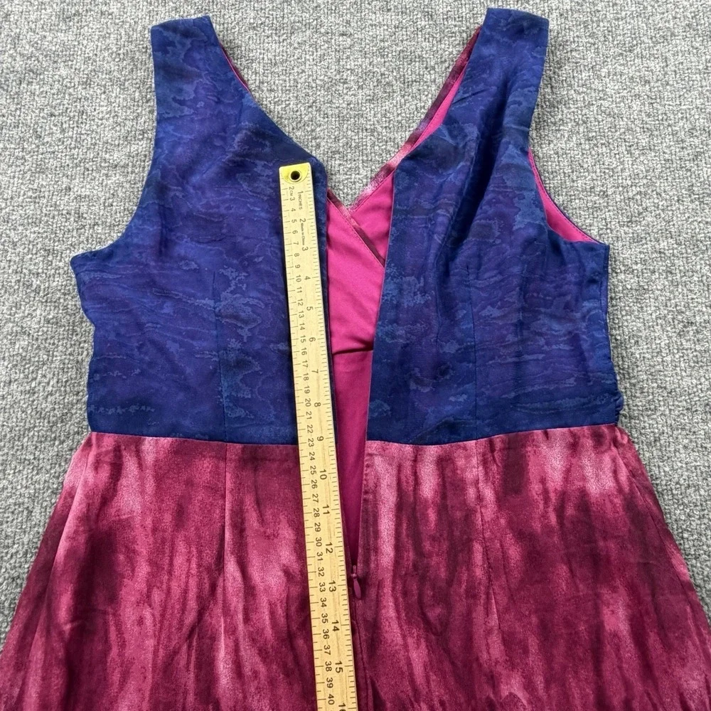 Rabbit‎ Rabbit Designs M Pink Purple Tie Dye Maxi Dress Sleeveless